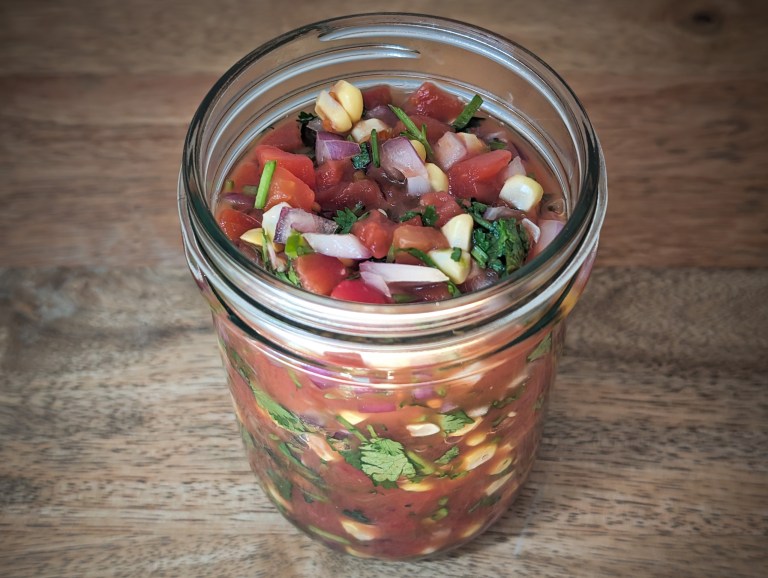 jar of salsa